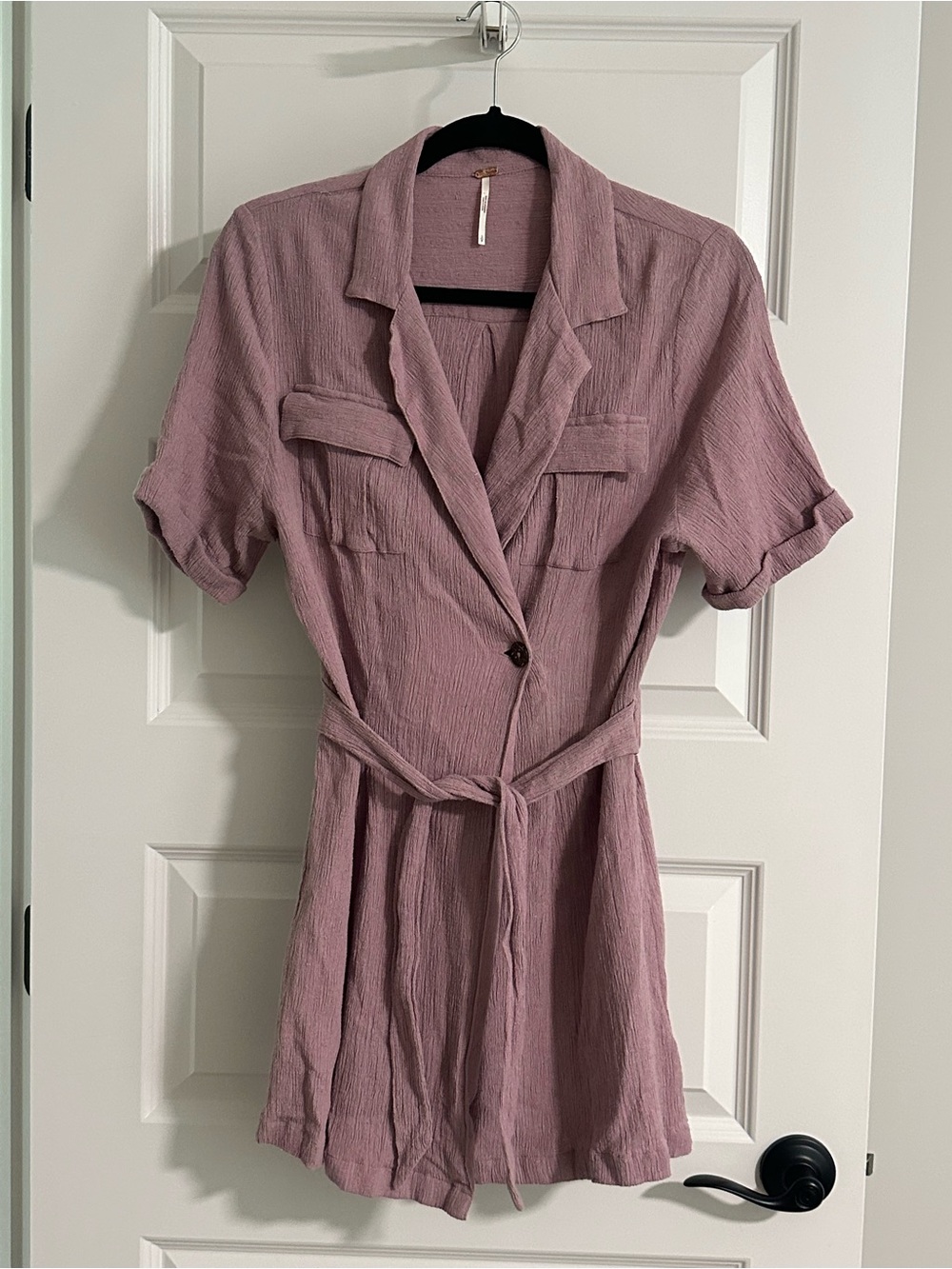 Free People Women's Clementine Mini Shirt Dress Size Small